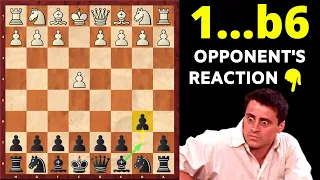 SHOCK your opponents with 1...b6 | Chess Openings for Black | Owen's Defense