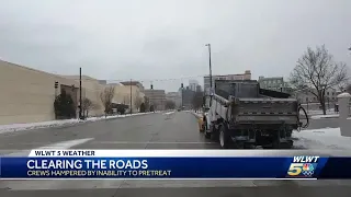 Crews work around clock to treat Cincinnati roads