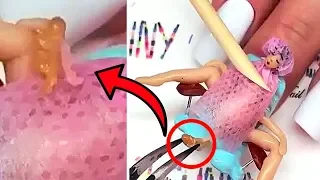 ЧТО ЗА ...?САМЫЙ БЕЗУМНЫЙ ДИЗАЙН НОГТЕЙ😱Странный маникюр идеи Weird nail art