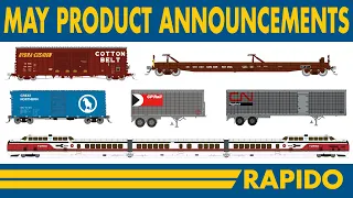 Rapido May 2022 HO Product Announcements