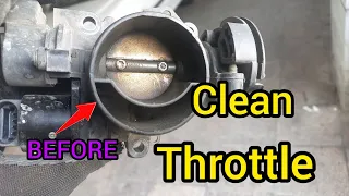 How to clean a Throttle Body - Peugeot 206