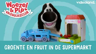 Woezel & Pip Vriendjesclub - Charlie legt uit hoe groente en fruit in de supermarkt komt 🍎🍌