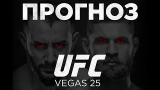 Прогноз ⭐ UFC Vegas 25 (1-2 мая 2021) | Основной кард и прелимы ЮФС "Доминик Рейес - Иржи Прохазка"