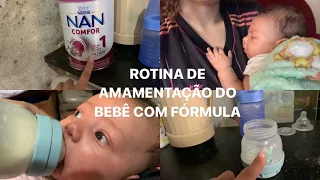 MINHA ROTINA DE AMAMENTAÇÃO | fórmula NAN comfor 1