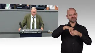 Gebärdensprachvideo: Chemnitz dominiert Generalaussprache des Bundestages