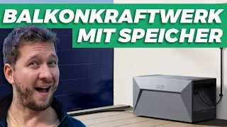 BALKONKRAFTWERK mit SPEICHER: Lohnt es sich?