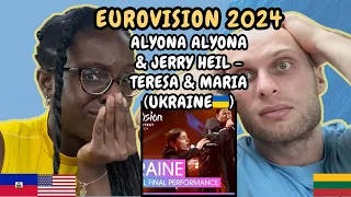 Alyona Alyona & Jerry Heil - Teresa & Maria Reaction (Ukraine 🇺🇦 Eurovision 2024)|FIRST TIME HEARING