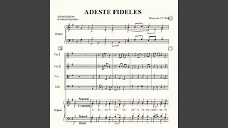 ADESTE FIDELES. Part for Bass