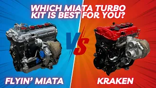 Which Miata Turbo Kit Is Best? Flyin Miata vs Kraken