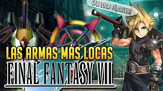 🤯 Las ARMAS más LOCAS de ☄️ FINAL FANTASY VII