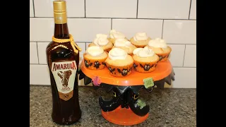 Making Amarula Cupcakes with White Chocolate Amarula Ganache & Amarula Whipped Cream