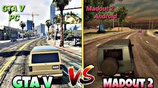 GTA V vs Madout 2 bco comparision video who is best?