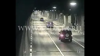 Shocking Dangerous Driving #Moscow Longest City Tunnel #roadaccident #carcrash lefortovo#dashcam