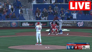 MLB LIVE🔴 Los Angeles Dodgers vs Washington Nationals - 23rd April 2024 | MLB Full Game - MLB 24