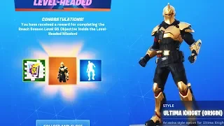 The Max 'ULTIMA KNIGHT ORIGIN' Skin Fully Upgraded! Season 10 Tier 100 Skin Max Unlock!