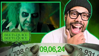 BEETLEJUICE BEETLEJUICE - Official Teaser Trailer Reaction!