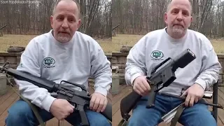 Gun owner destroys AR-15 after Florida school shooting