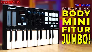 BENTUKNYA KECIL, FITURNYA JUMBO! || REVIEW MIDI CONTROLLER WORLDE PANDA MINI II