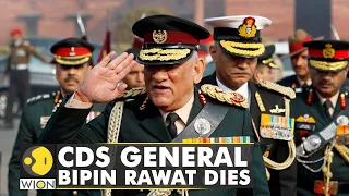 India's 1st Chief of Defence Staff Gen Rawat dies in a tragic chopper crash in South India's Coonoor