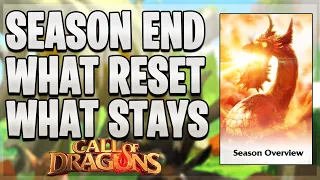 [ Perfect Start ] Season End Tips What to do and What to Expect in SS1 | Call of Dragons