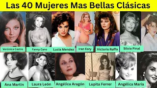 las 40 Mujeres mas bellas de las telenovelas clásicas | Descubre quien es la #1