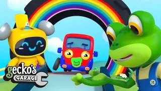 Baby Truck Gets Hurt! | Gecko's Garage | Truck Videos | Cartoons For Kids