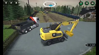 بناء طريق مشاه للمنزل |Construction simulator 3