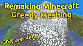 Optimizing My Minecraft Clone With GREEDY MESHING