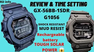 Casio g shock Unboxing GX-56BB-1SDR Series (G1056) Review & Time setting (In Hindi)