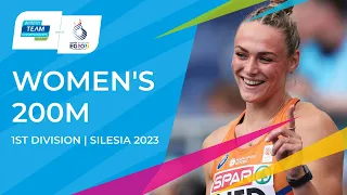 Women's 200m | Full race replay | Silesia 2023 European Athletics Team Championships