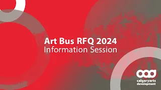 Art Bus RFQ 2024 Info Session