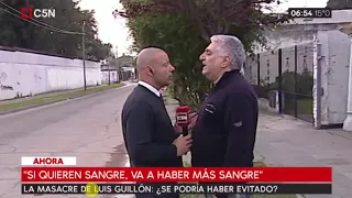 Agredieron a un movilero de C5N en Luis Guillón