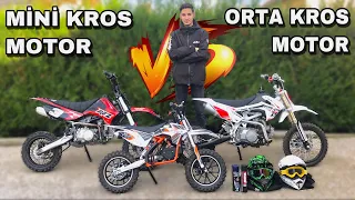 DÜNYANIN EN KÜÇÜK CROSS MOTORU !! İnceleme / sürüş testi