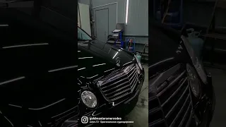 Mercedes-Benz W211 Black Rest.              Instagram goldmastersmercedes