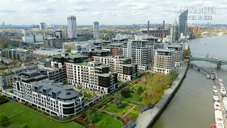 THE PART OF LONDON YOU DON'T SEE | IMPERIAL WHARF LONDON | DJI MINI4 PRO | OSMO POCKET 3 | DJI MIC 2