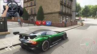 Aston Martin Vulcan - Forza Horizon 4 | Logitech g29 gameplay