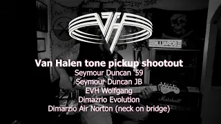 EVH Pickup Comparison Seymour Duncan / Dimarzio