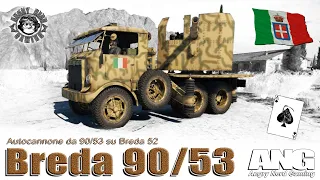 War Thunder: Breda 90/53, Italian, Tier 3, Tank Destroyer