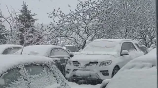 ❄️🌨️Heavy Snowfall Paralyzes Sarajevo | Intense Winter Storm Hits Bosnia and Herzegovina