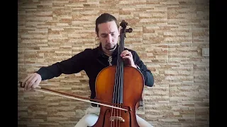 Пётр Чайковский - Старинная французская песенка, op.39 №16/ P. Tchaikovsky - Old french song (cello)