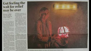 PARKINSON'S ARTICLE IN THE AUSTRALIAN//GUT FEELING WAIT MAY BE OVER//GET YOUR QUESTIONS ANSWERED//