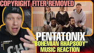 OH MY GOD!!! | FIRST TIME HEARING  Pentatonix Reaction - "BOHEMIAN RHAPSODY" | NU METAL FAN REACTS |