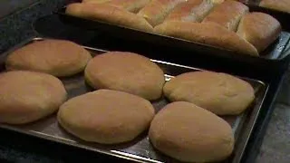 Thin Hamburger Buns