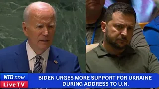 Biden Urges More Support for Ukraine During Address to U.N.