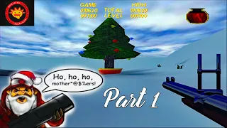 NFK: Santa's Gone Postal (1999) Part 1 - PC Hunting Game (1440p)