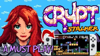 Crypt Stalker: A Perfect 8-Bit Castlevania Clone!