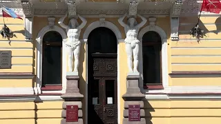 Прогулка по Питеру, Фурштатская улица / Walking in St. Petersburg, architecture of buildings.