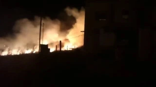 Incendio en Larrea al 2000