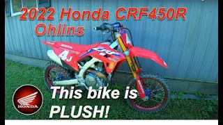 2022 Honda CRF450R with Ohlins Suspension