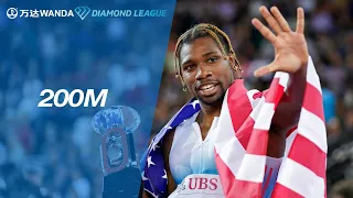 Noah Lyles breaks Usain Bolt's 200m meeting record in 2022 Wanda Diamond League Final